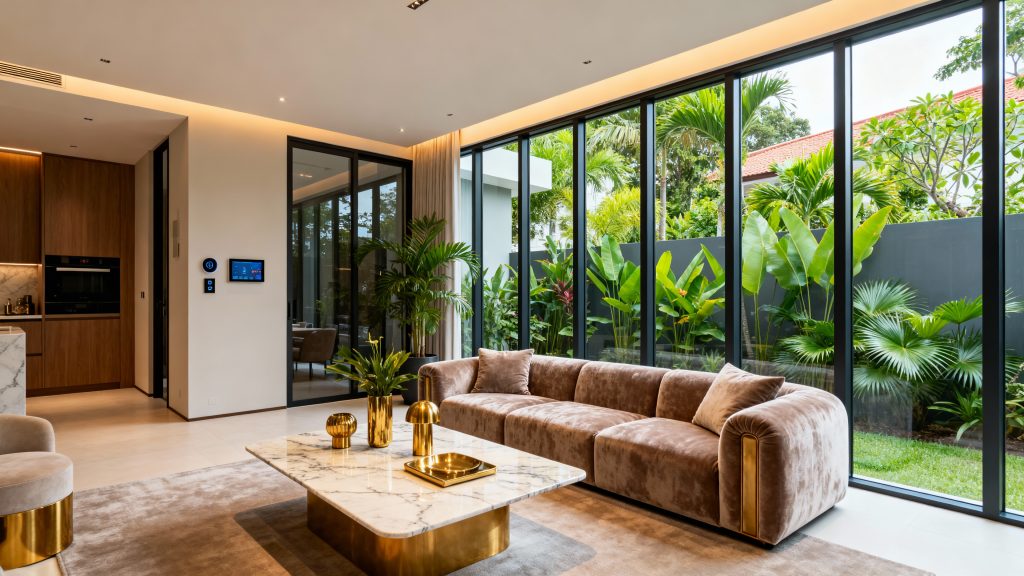 Photo inspiration: Luxury Residences With Smart Home Automation In Norway Reference: Smart Luxury Integrating Home Automation Into Singapore Residences